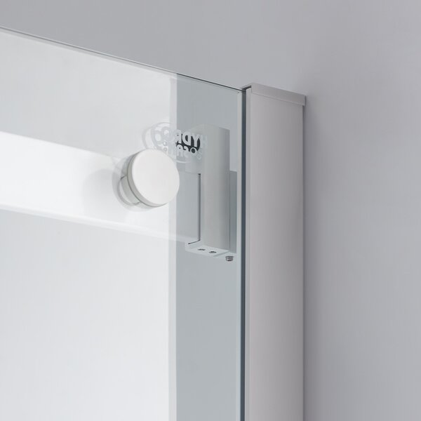 BPS-koupelny Obdélníkový sprchový kout KZ202A WH 100x90 bílá/transparent - bez vaničky