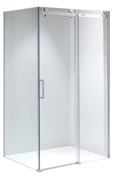 BPS-koupelny Obdélníkový sprchový kout KZ202A WH 100x90 bílá/transparent - bez vaničky