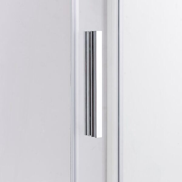 BPS-koupelny Obdélníkový sprchový kout NOVA CH 120x90 chrom/transparent - bez vaničky