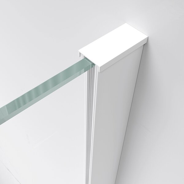 BPS-koupelny Obdélníkový sprchový kout KZ02C WH 110x80 bílá/transparent - bez vaničky