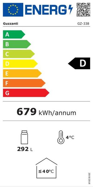 Chladnička Guzzanti GZ 338 (D)