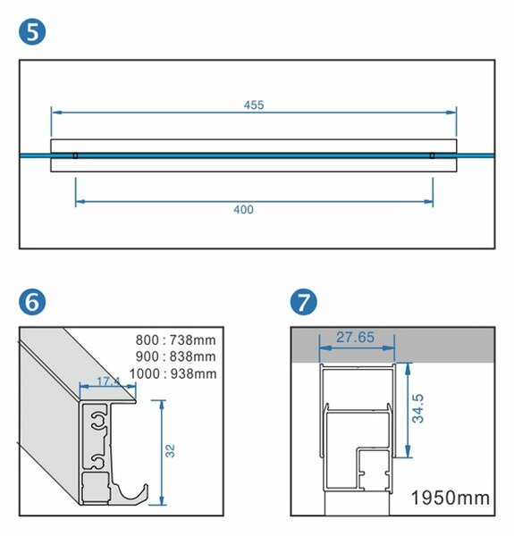 BPS-koupelny Čtvercový sprchový kout KZ16A 80x80 chrom/transparent - bez vaničky