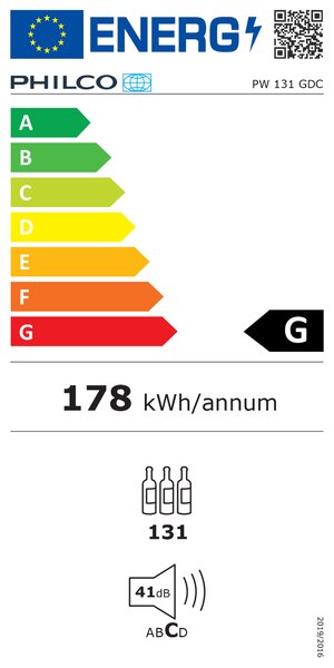 Vinotéka Philco PW 131 GDC + bezplatný servis 36 měsíců po registraci