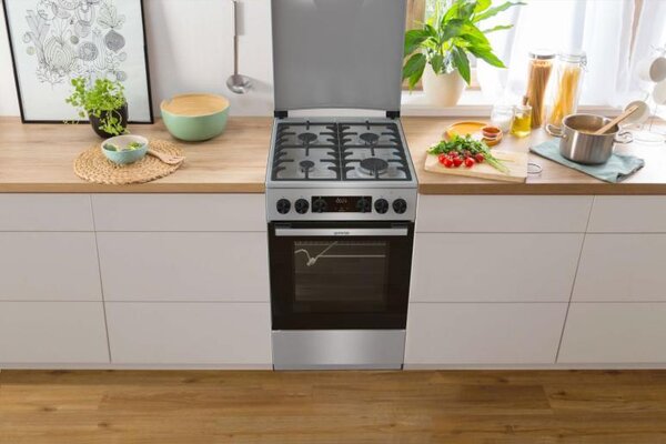 Kombinovaný sporák Gorenje GKS5C71XF (A)