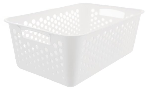 Orion L - Košík na organizaci drobností, série ARTUR, 30x20 - bílý