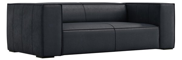 Tmavě modrá kožená pohovka 212 cm Madame – Windsor & Co Sofas