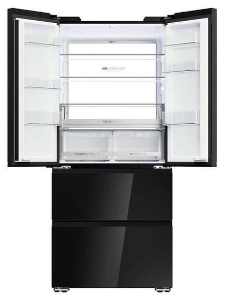 Americká lednice Haier HFKR7819DNGB (D)
