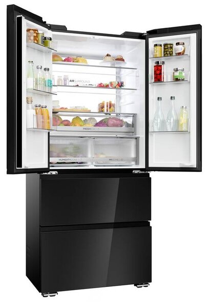 Americká lednice Haier HFKR7819DNGB (D)