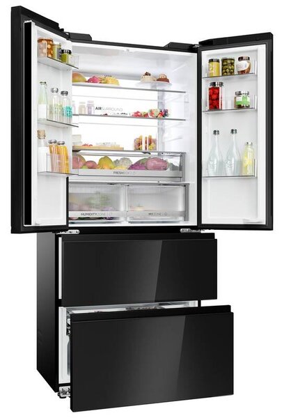 Americká lednice Haier HFKR7819DNGB (D)