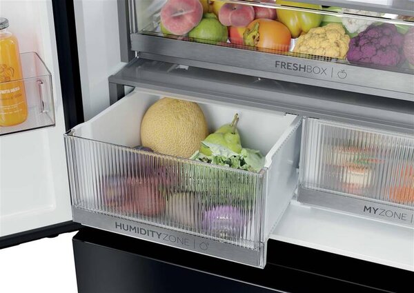 Americká lednice Haier HFKR7819DNGB (D)