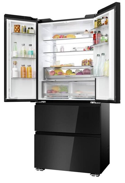 Americká lednice Haier HFKR7819DNGB (D)