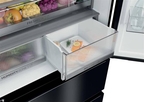 Americká lednice Haier HFKR7819DNGB (D)