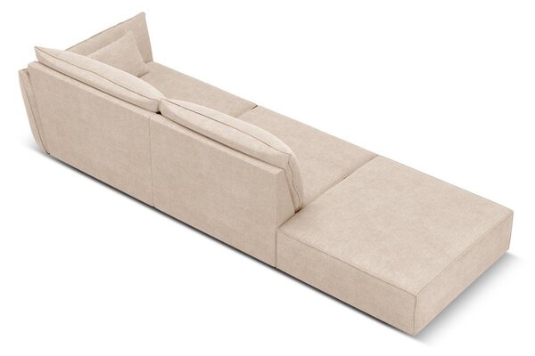 Béžová lenoška (pravý roh) Vanda – Mazzini Sofas