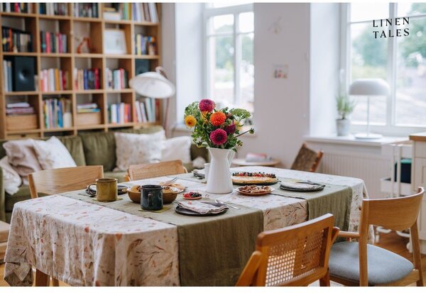 Lněný běhoun na stůl 40x150 cm – Linen Tales