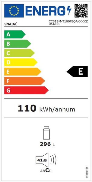 Chladnička Snaige CC31SM-T100FE (E)