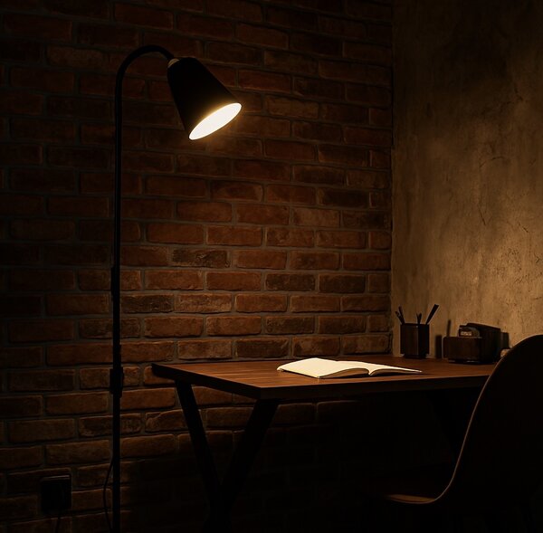 BERGE Stojací LED lampa STL033 - E27 - VIEW