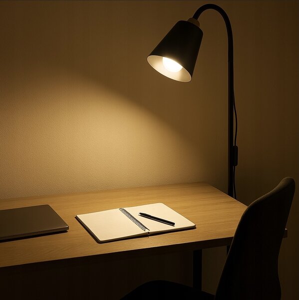 BERGE Stojací LED lampa STL033 - E27 - VIEW