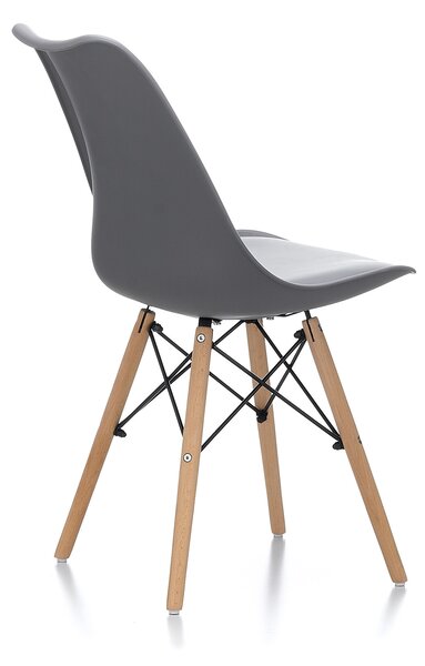 Aga 2x Jídelní židle MR2035 Šedá