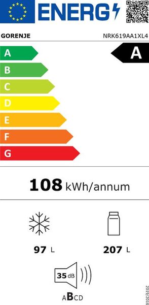 Lednice GORENJE NRK619AA1XL4 (A)