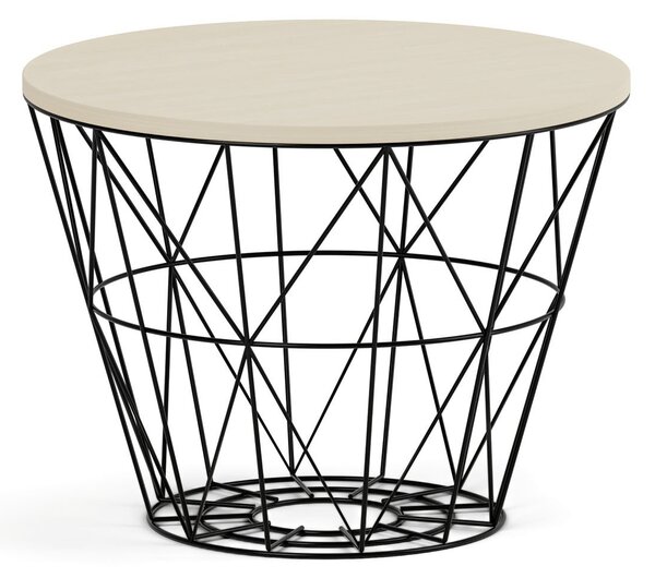 Podnož pro konferenční stolek STILO, 600 x 420 mm, černá