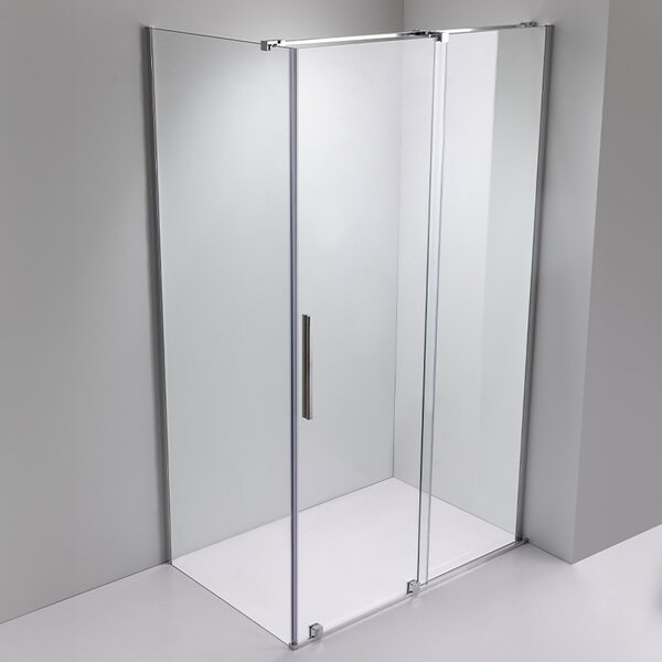 BPS-koupelny Obdélníkový sprchový kout ASTRA CH A 90x80 chrom/transparent - bez vaničky