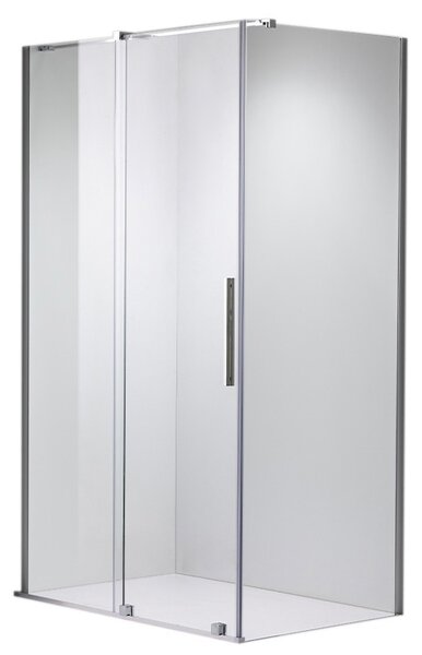 BPS-koupelny Obdélníkový sprchový kout ASTRA CH A 100x80 chrom/transparent - bez vaničky