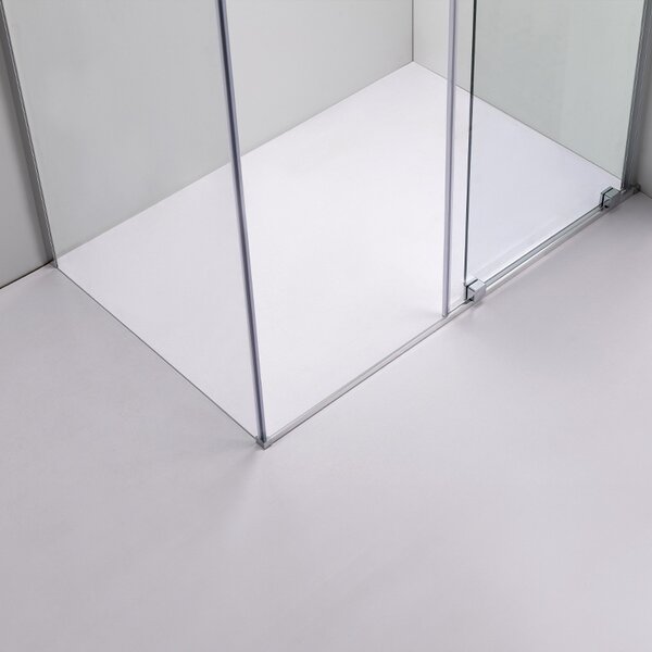 BPS-koupelny Obdélníkový sprchový kout ASTRA CH A 100x80 chrom/transparent - bez vaničky