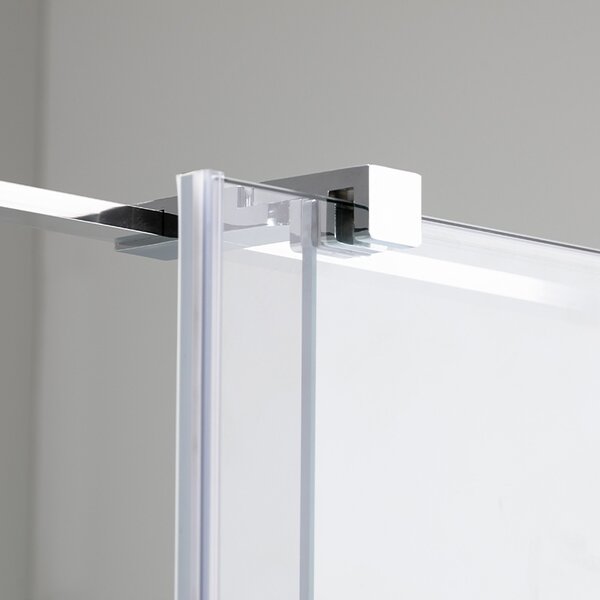 BPS-koupelny Obdélníkový sprchový kout ASTRA CH A 100x80 chrom/transparent - bez vaničky