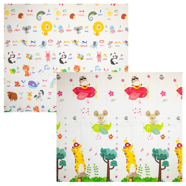 Aga4Kids Dětská skládací pěnová podložka 200x180 cm DS3013