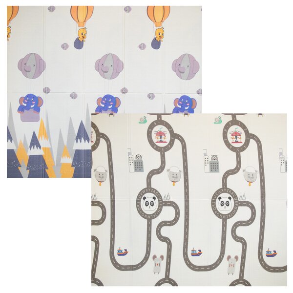 Aga4Kids Dětská skládací pěnová podložka 200x180 cm DS3014