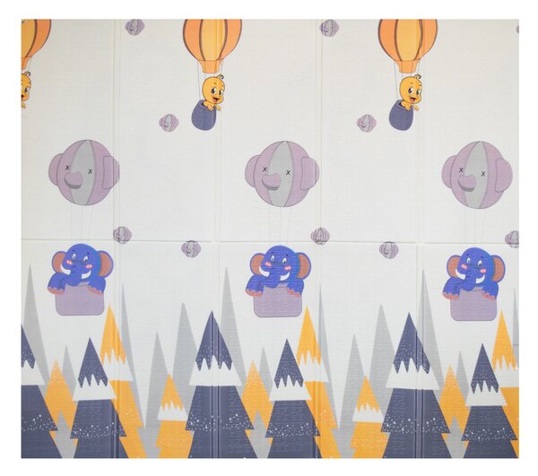 Aga4Kids Dětská skládací pěnová podložka 200x180 cm DS3014