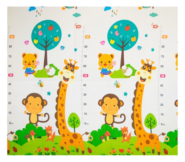 Aga4Kids Dětská skládací pěnová podložka 200x180 cm DS3015