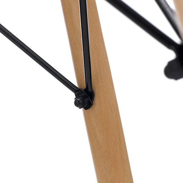Aga Jídelní stůl 80 cm Černý