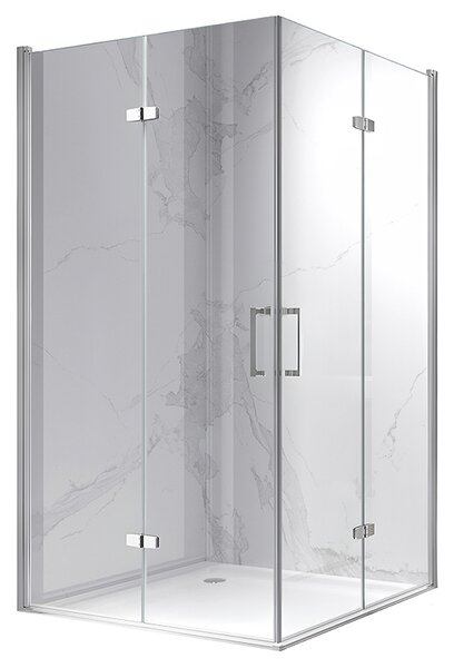 BPS-koupelny Obdélníkový sprchový kout ZES KZ13B 110x90 chrom/transparent - bez vaničky