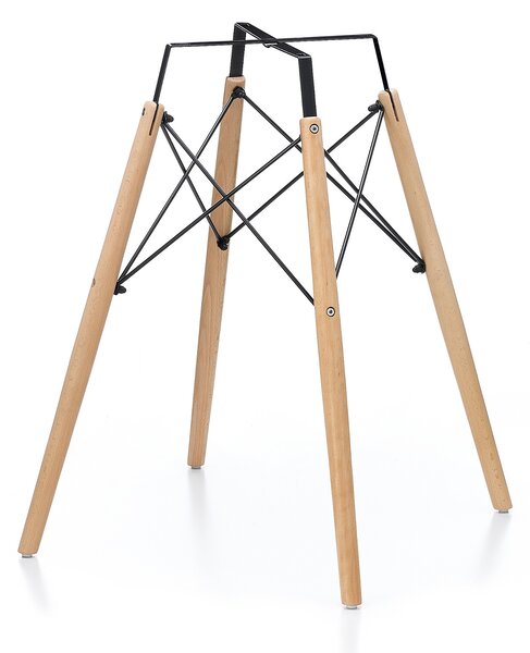 Aga Jídelní stůl 80 cm Černý
