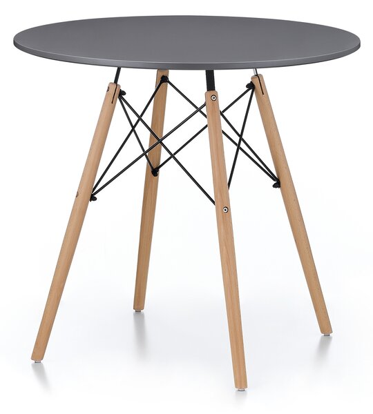 Aga Jídelní stůl 80 cm Šedý
