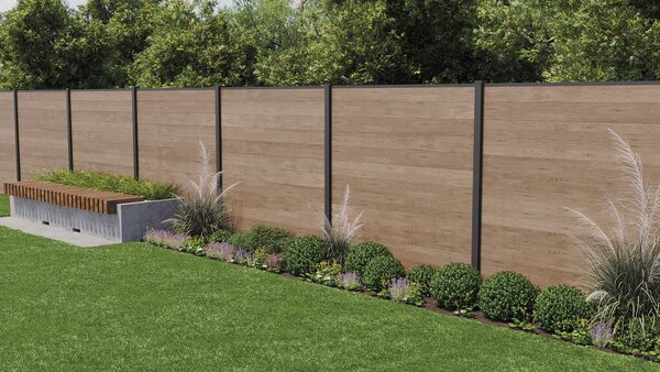 KETER Plotový panel KETER FENCE KIT ashwood (3x panel)