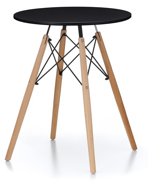 Aga Jídelní stůl 60 cm Černý