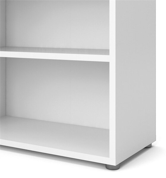 Bílá modulární knihovna 89x222 cm Prima – Tvilum