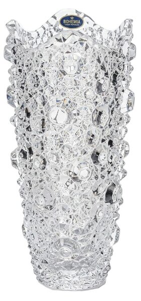 KŘISTÁLOVÁ VÁZA BOHEMIA CRYSTAL 300MM