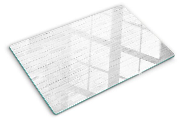 Skleněné krájecí prkénko Cihlová zeď v minimalistickém stylu ddk-nr-wm-00007821