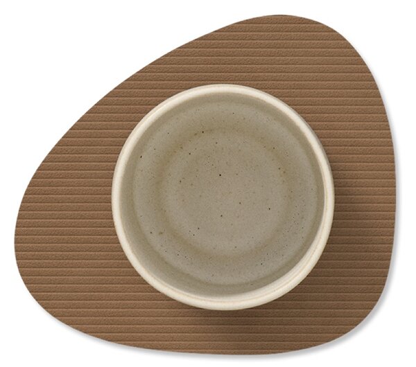 LIND DNA Podložka Curve Glass - Corduroy Brown LND233