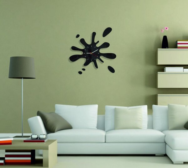 SENTOP | Moderní nástěnné hodiny Splash I SENTOP FL-Z18K- HEU+ analogové
