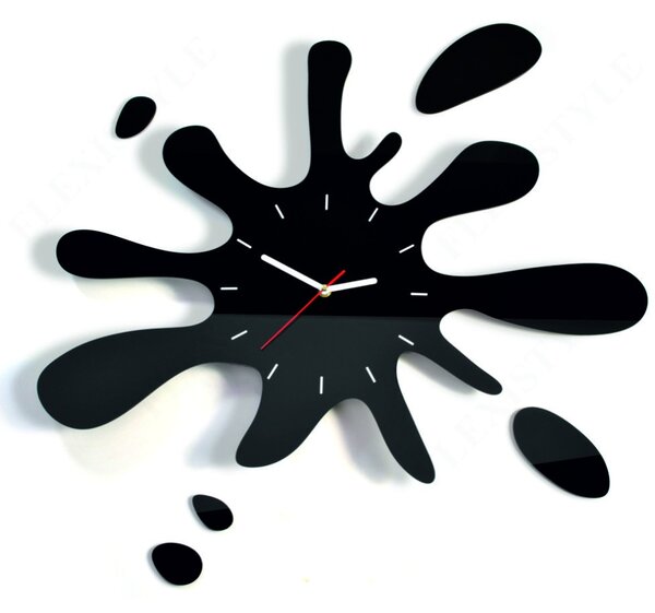 SENTOP | Moderní nástěnné hodiny Splash I SENTOP FL-Z18K- HEU+ analogové