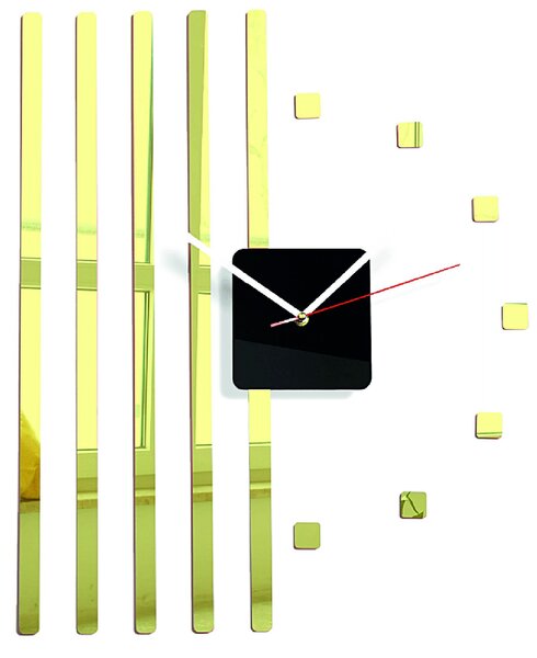 SENTOP | Moderní nástěnné hodiny z plexiskla – Široký výběr barev | Sentop FL-Z10B- X0015 analogové