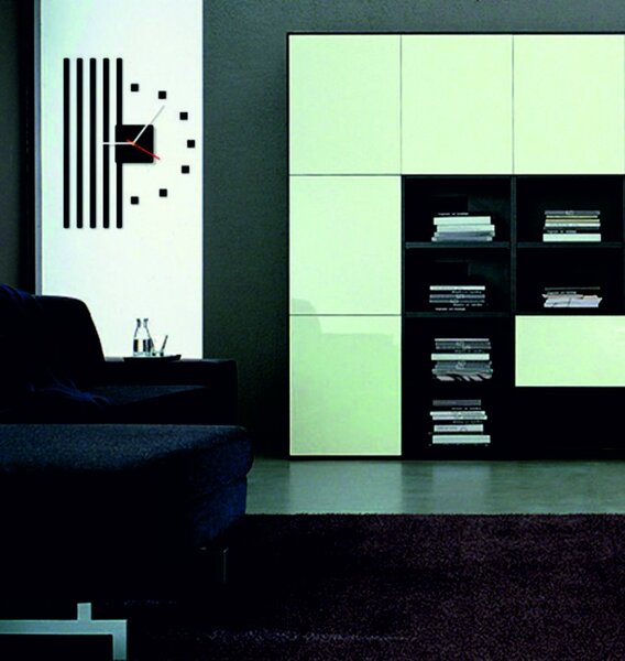 SENTOP | Moderní nástěnné hodiny z plexiskla – Široký výběr barev | Sentop FL-Z10B- X0015 analogové
