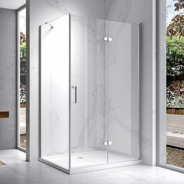 BPS-koupelny Obdélníkový sprchový kout ZES KZ20E 110x80 chrom/transparent - bez vaničky