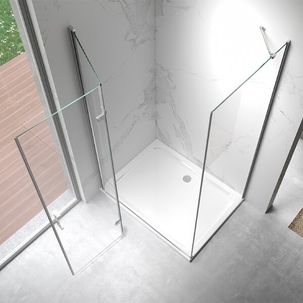 BPS-koupelny Obdélníkový sprchový kout ZES KZ20E 110x80 chrom/transparent - bez vaničky