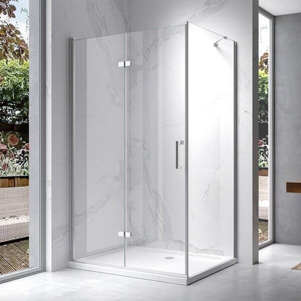 BPS-koupelny Obdélníkový sprchový kout ZES KZ20E 110x80 chrom/transparent - bez vaničky