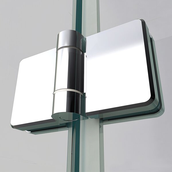 BPS-koupelny Obdélníkový sprchový kout ZES KZ20D 100x80 chrom/transparent - bez vaničky